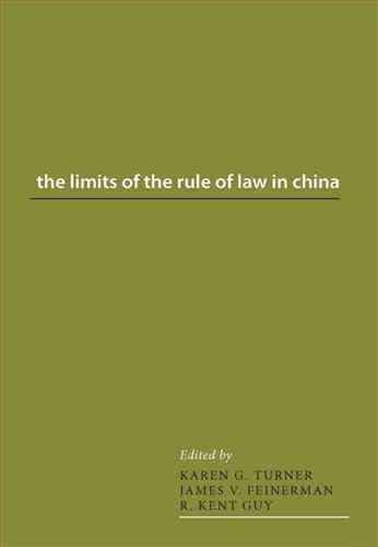 The limits of the rule of law in China